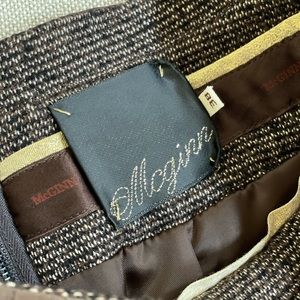 Beautiful Mcginn Wool + Velvet Skirt